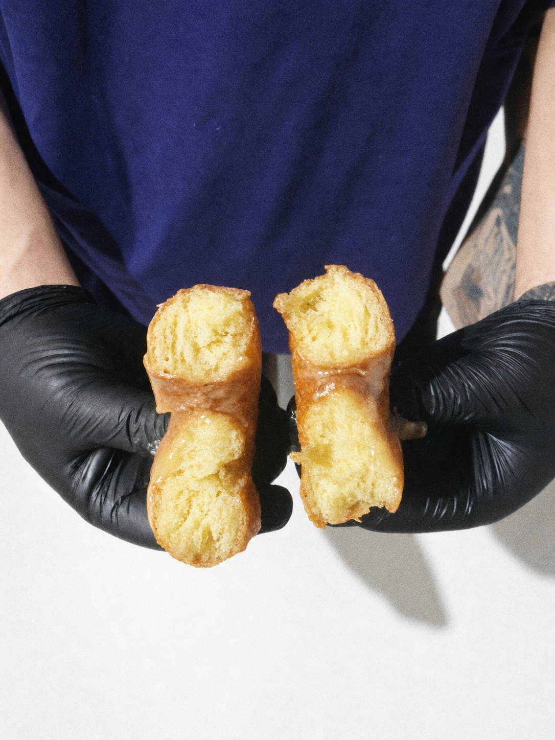 Dough Bros donuts, fresh out of the fryer